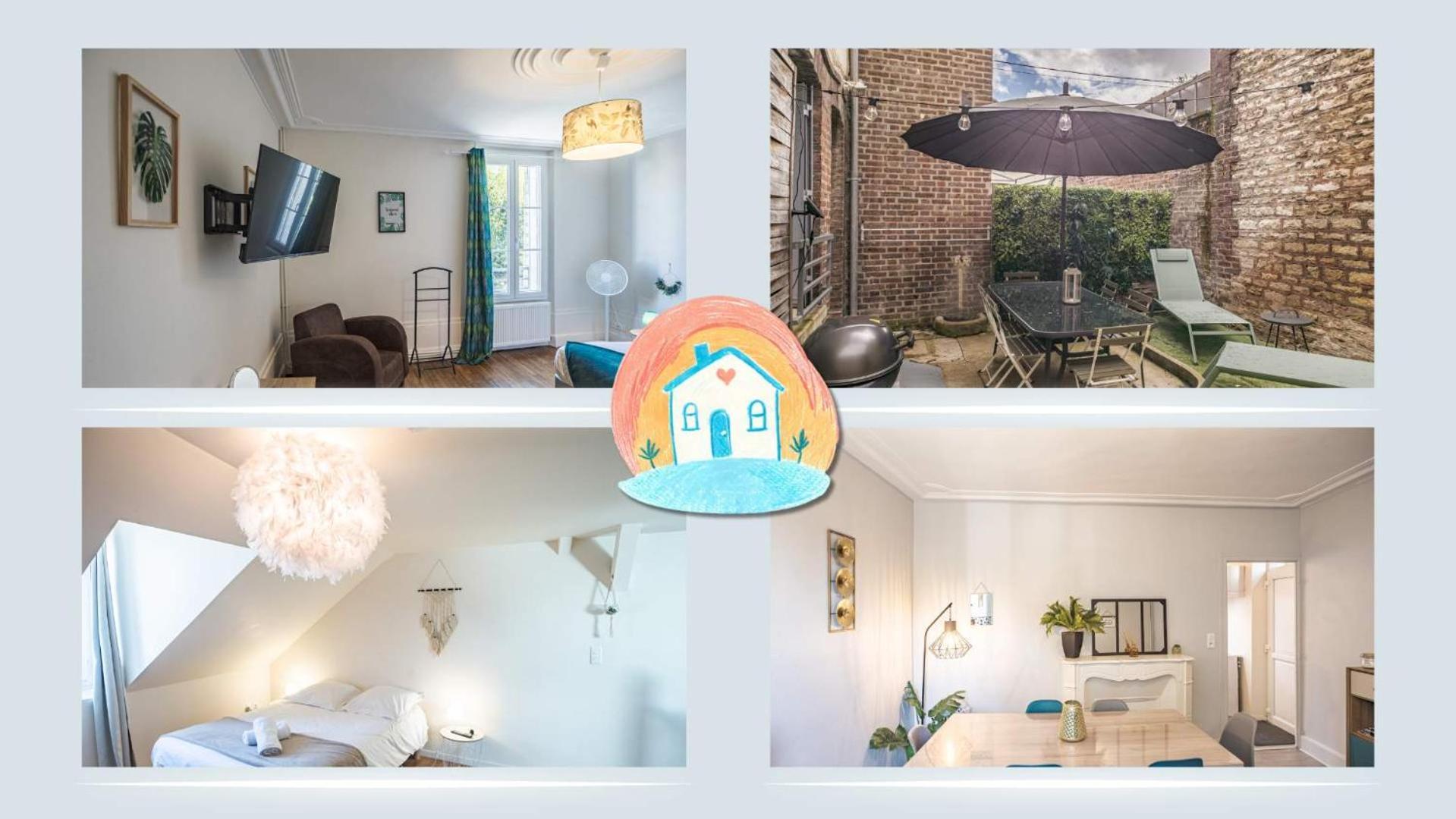 Appartement Maison Du Bonheur - Terrasse - Stationnement Facile - Proche Hypercentre *
